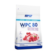 SFD WPC 80 BEZ LAKTOZY 700G MALINA BIAŁKO PROTEIN MASA MIĘŚNIE ENERGIA