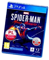 SPIDER-MAN Miles Morales PS4 PS5 NOWA Pudełkowa FULL PL Dystrybucja