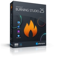 Ashampoo Burning Studio 25 napaľovanie CD, DVD