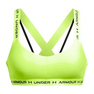 Biustonosz fitness Under Armour Crossback Low high-vis yellow XL