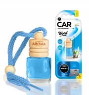 AROMA CAR WOOD FRESH LINEN Zawieszka odświeżacz