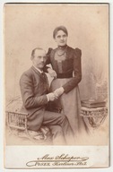 POZNAŃ. Portret mężczyzny i kobiety do 1918