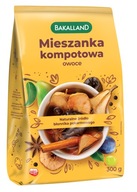 BAKALLAND Mieszanka kompotowa - Suszone owoce na kompot - Susz 300g