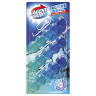 KOCKA NA WC AGENT MAX ACTIVE BALL OCEAN 3x35G