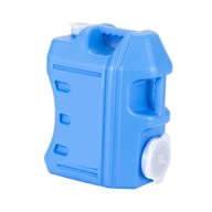 Przenośny pojemnik na wodę z kranem i uchwytem Butelka na wodę pitną w kolorze niebieskim