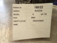 VENTOLA DI RISCALDAMENTO MAZDA 6 E GJ6BA02 3J14 8940000