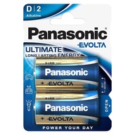 Bateria alkaliczna Panasonic D (R20) 2 szt.