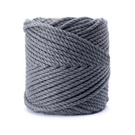 Sznurek do makram 3PLY 5mm 15m Ołówkowy