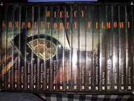 WIELCY KOMPOZYTORZY FILMOWI 20 X Książeczka + CD W. Kilar Morricone i inni