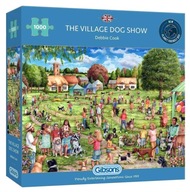 Gibsons Puzzle 1000 Wystawa psów wszelakich