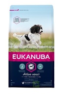 EUKANUBA ACTIVE ADULT MEDIUM BREED CHICKEN 15 KG