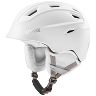 Kask narciarski UVEX Fierce M 55-59 White Mat