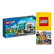 LEGO CITY č. 60386 - Recyklačné nákladné vozidlo +Taška +Katalóg LEGO 2024