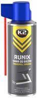 K2 RUNIX Smar silikonowy płynny do bieżni urządzeń fitness w sprayu 400ml