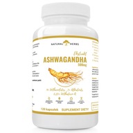 ASHWAGANDHA ŻEŃ-SZEŃ INDYJSKI 500mg 9% WITANOLIDÓW