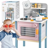 Detská drevená kuchynka s doplnkami Viga Toys