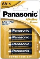 Alkalická batéria Panasonic AA (R6) 4 ks