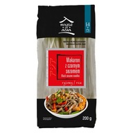 Makaron ryżowy z czarnym sezamem 5 mm 200 g House of Asia