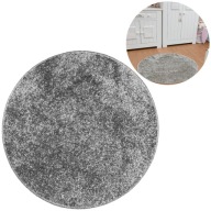 SHAGGY SZŐNYEG KEREK CSÚSZÁSGÁTLÓ PUHA SZŐNYEG IRODAI SZOBÁBA 67 CM