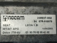 Computer 09385519 1.2 OPEL CORSA C