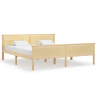 vidaXL Rám postele, masívne borovicové drevo, 180x200 cm