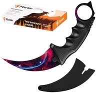 FOXTER NÓŻ KARAMBIT CARAMBIT CS:GO PAZUR MIX KOLOR POKROWIEC 19,5CM