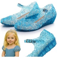 HERCEGNŐ PAPUCS BALERINACIPŐ JÉGHERCEGNŐ ELSA KÉK 29-ES