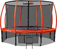 TRAMPOLINA OGRODOWA SPORT BEST 12ft SIATKA DRABINA