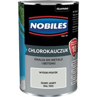Nobiles Chlorokauczuk Szary Jasny RAL 7035 0,9L