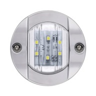 12V-os Hajófar LED Navigációs Lámpa Rozsdamentes Acél Vízálló Kék