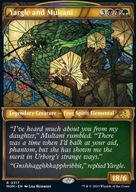 Karta Magic: The Gathering Yargle and Multani WIZARDS OF THE COAST *extras*