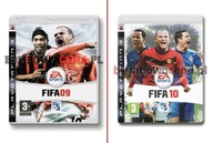 FIFA 09 [PS3] + FIFA 10 [PS3] PL, športové, futbal