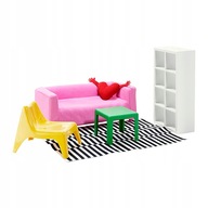 IKEA HUSET nábytok pre bábiky SALON ako skutočný!