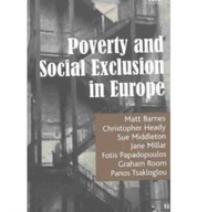 Poverty and Social Exclusion in Europe Barnes