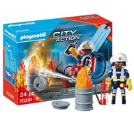 PLAYMOBIL 70291 zestaw upominkowy Straż pożarna