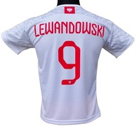 Koszulka t-shirt kibica Polska Lewandowski 134 cm