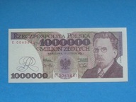 Polska Banknot 1000000 zł E 1991 Warszawa UNC Niski numer serii