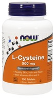 Now Foods L-Cysteín 500 mg 100 tbl.