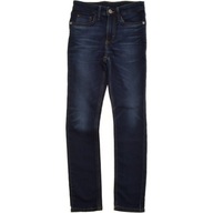 H&M spodnie dziewczęce SKINNY FIT jeansowe 140