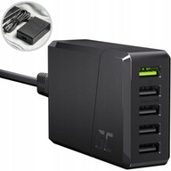 GREEN CELL ŁADOWARKA SIECIOWA SZYBKA 52W 5x USB-A