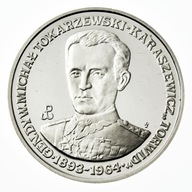 POLSKA III RP 200000 ZŁ 1991 Ag GEN. MICHAŁ TOKARZEWSKI-KARASZEWICZ TORWID