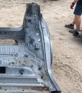 quarter rear fender rear part side left Renault Scenic E-Tech V BIYVM mat