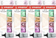 Zakreślacz Stabilo Boss Mini Pastell etui 6szt x4