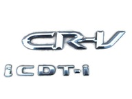 Honda CRV II lift Emblemat znaczek komplet