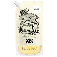 YOPE 500 ml mydło zapas Wanilia