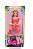 MATTEL LALKA BARBIE MADE TO MOVE RUDA GXF07