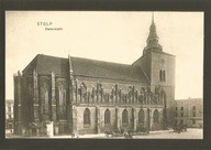 Pocztówka Marienkirche in Stolp / Kościół Mariacki w Słupsku