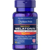 Melatonin 10 90 tabs jahoda SEN Puritan's Pride