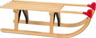 Sanki drewniane klasyczne wytrzymałe NIJDAM Davos 90kg / 80cm