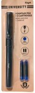 Töltőtoll + 2 db patron KAYET UNIVERSITY